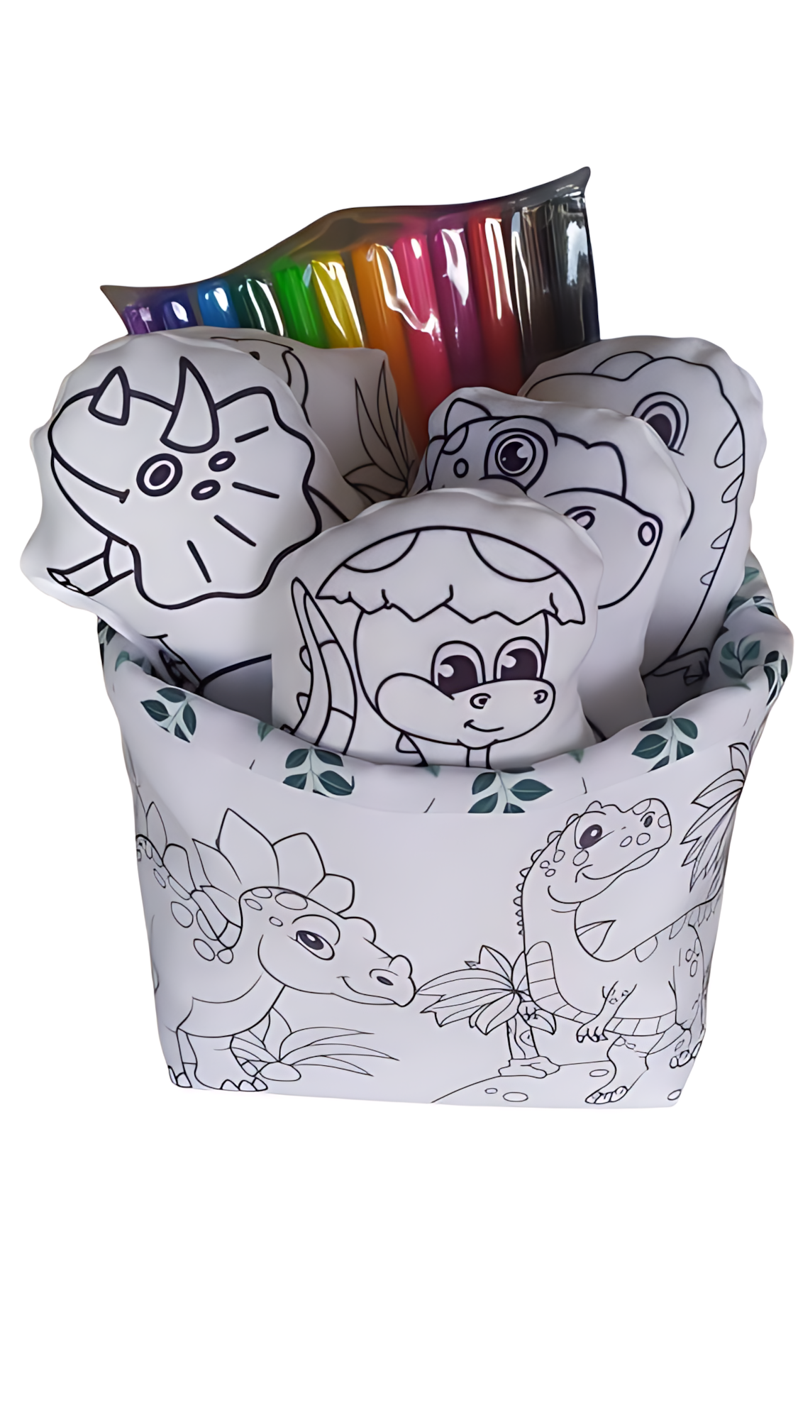Kit de Pintura Reutilizável – Dinossauros| Brinquedo Lavável e Educativo (Cópia)