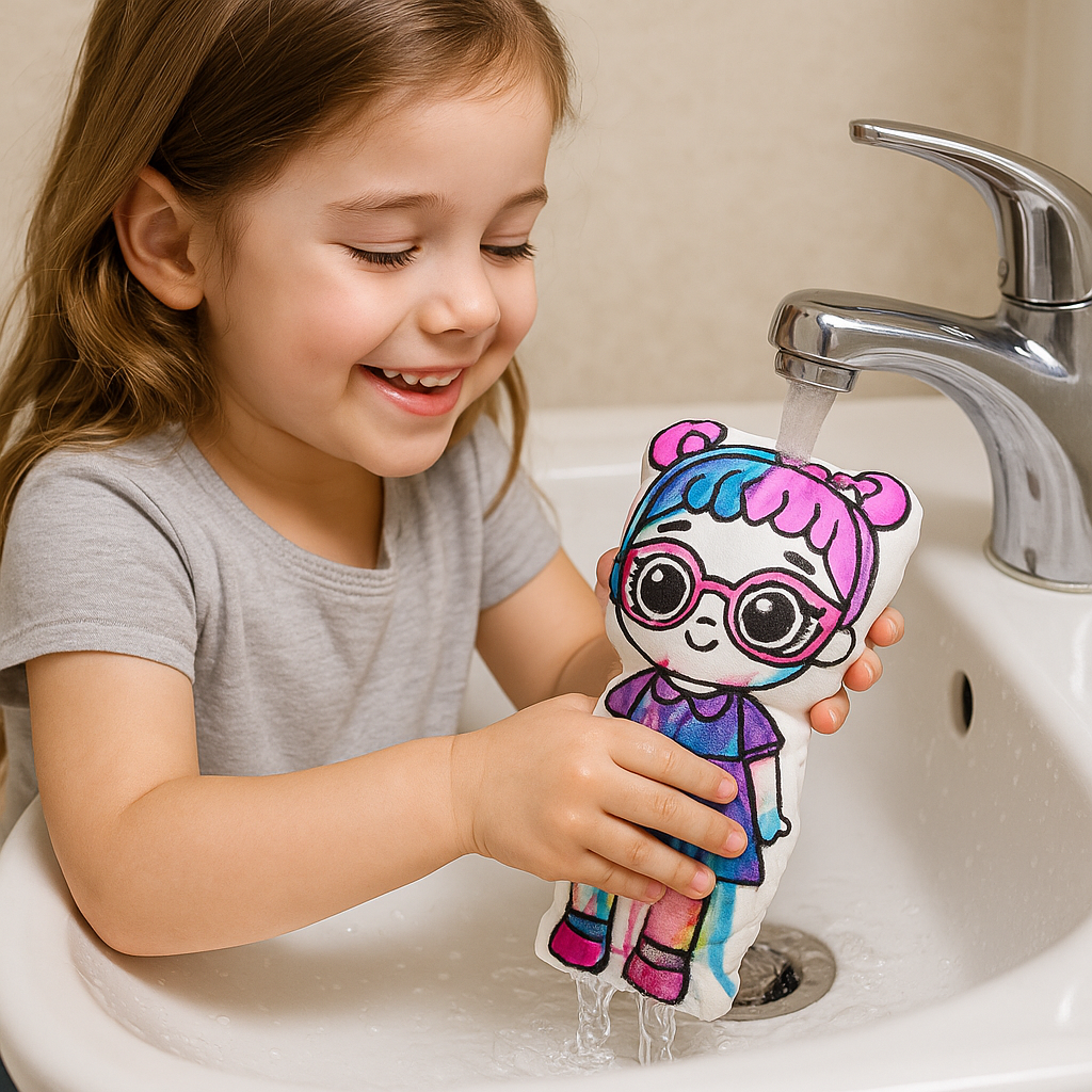 Kit de Pintura Reutilizável – Família | Brinquedo Educativo e Emocionante para Crianças