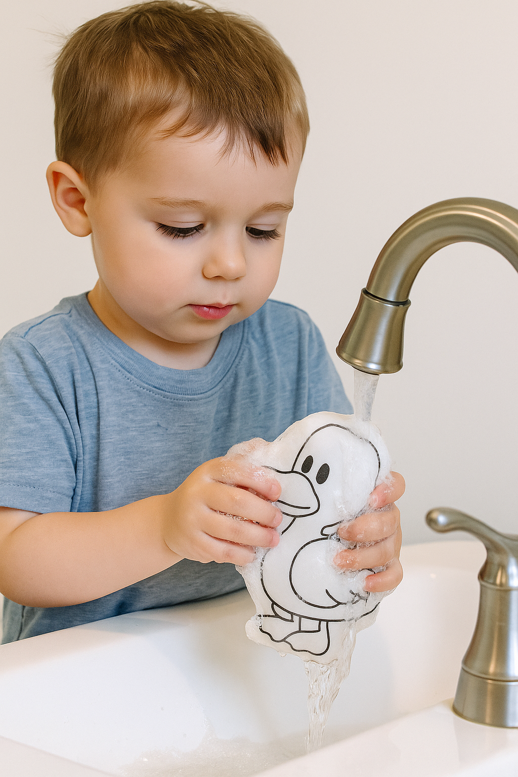 Kit de Pintura Reutilizável – Animais da Quinta | Brinquedo Lavável e Educativo